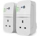 BT Broadband Extender Flex 600 Powerline Adapter Kit - Twin Pack, White