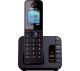 PANASONIC KX-TG8181EB Cordless Phone with Answering Machine, Black