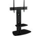 Avf Reflections FSL700LUCB Lucerne TV Stand with Bracket - Black, Black