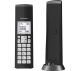 PANASONIC KX-TGK220EB Cordless Phone with Answering Machine, Black