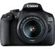 CANON EOS 2000D DSLR Camera with EF-S 18-55 mm f/3.5-5.6 IS II Lens, Black