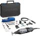 DREMEL 4000-4 65-Piece Multi-Tool Platinum Kit - Grey & Blue