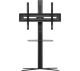 ONE FOR ALL Solid WM 4672 400 mm TV Stand with Bracket  Black, Black