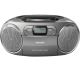 PHILIPS AZB600/12 DABﱓ Boombox - Silver, Silver/Grey