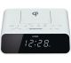 LOGIK LCRQIW21 FM Bluetooth Clock Radio - White