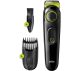 BRAUN BRABT3221 Trimmer - Black & Green, Green,Black