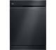 LG TrueSteam DF455HMS Full-size Smart Dishwasher - Matte Black, Black